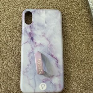 Loopy Case Purple Swirl iPhone Case with Grip